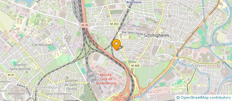 localisation de l'entreprise MONSIEUR TEO GAUTIER  HIRTZBACH