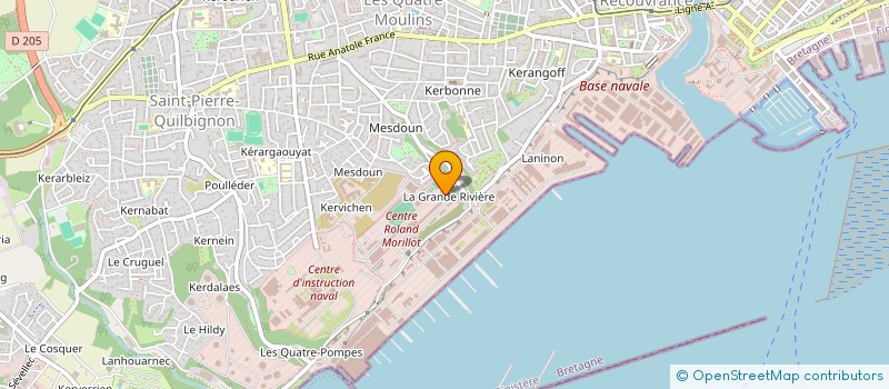 localisation de l'entreprise MONSIEUR TEO GUERMEUR à BREST