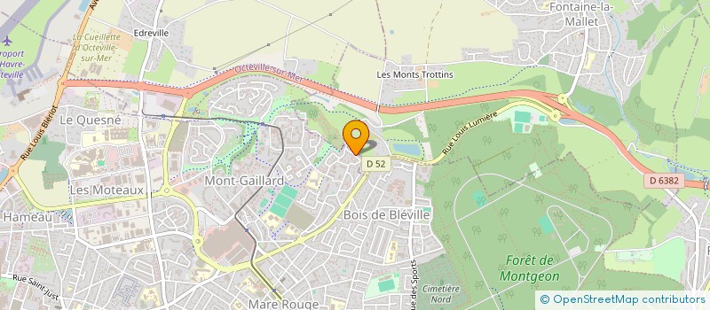 localisation de l'entreprise MONSIEUR TEO HARLEIN à LE HAVRE