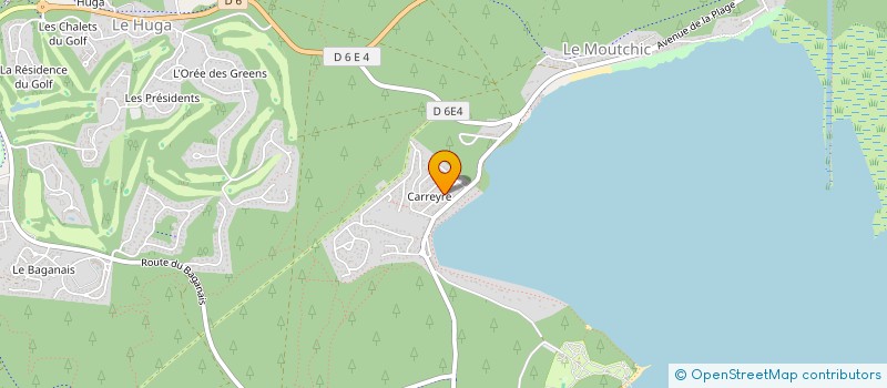 localisation de l'entreprise MONSIEUR TEO HERNANDEZ PECINA  LACANAU