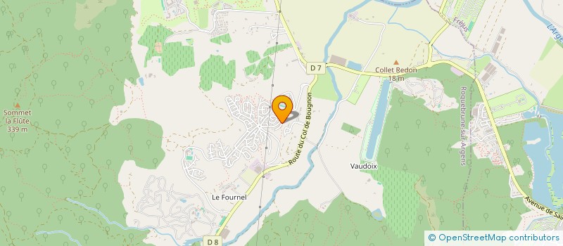 localisation de l'entreprise MONSIEUR TEO KIRASTINNICOS  ROQUEBRUNE-SUR-ARGENS