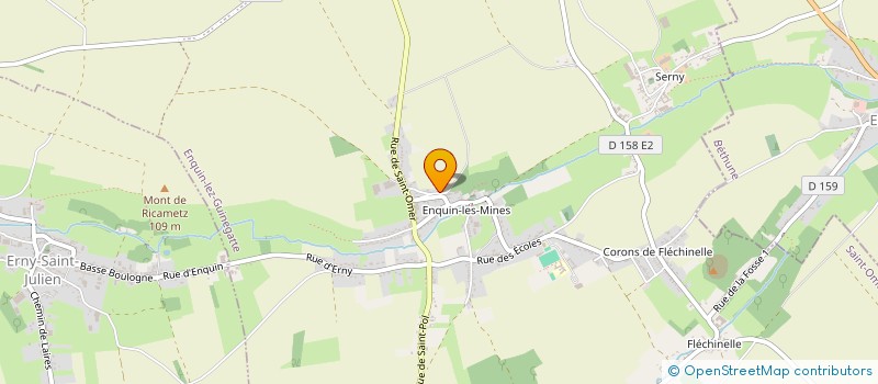 localisation de l'entreprise MONSIEUR TEO LENOIR  NORRENT-FONTES