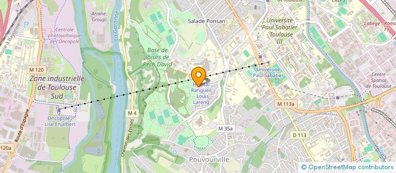 localisation de l'entreprise MONSIEUR TEO MAJDFAR à TOULOUSE