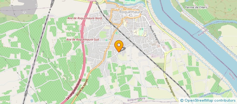 localisation de l'entreprise MONSIEUR TEO NEUSCHWANDER  LAUDUN-L'ARDOISE