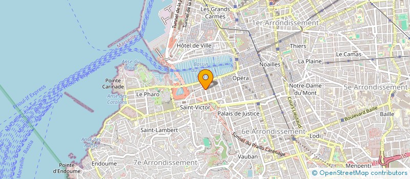 localisation de l'entreprise MONSIEUR TEO NOYER à MARSEILLE