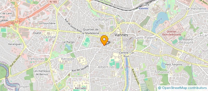 localisation de l'entreprise MONSIEUR TEO PEJOUX à VANNES