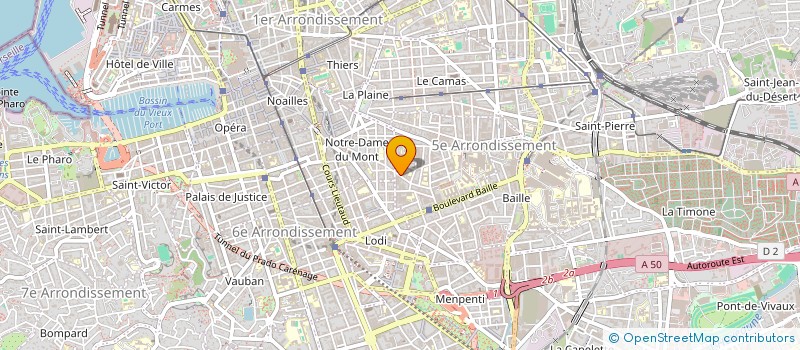 localisation de l'entreprise MONSIEUR TEO RIEUTORD à MARSEILLE