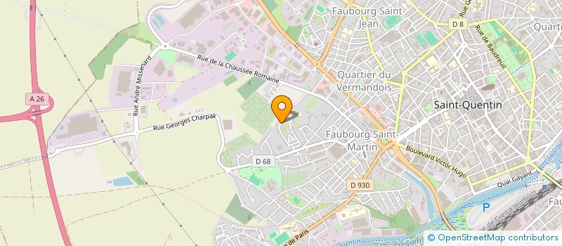 localisation de l'entreprise MONSIEUR TEO ROCHETTE à SAINT-QUENTIN