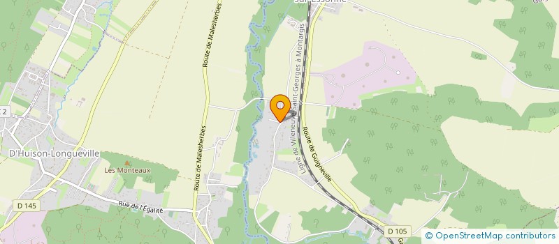 localisation de l'entreprise MONSIEUR TEO SAINTE ROSE  GUIGNEVILLE-SUR-ESSONNE