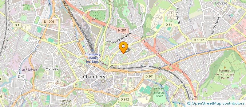 localisation de l'entreprise MONSIEUR TEODOR CALDARAS  CHAMBERY