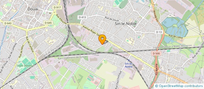 localisation de l'entreprise MONSIEUR TEODOR CIORHAN  SIN-LE-NOBLE