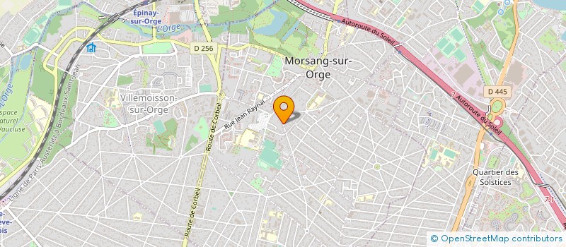 localisation de l'entreprise MONSIEUR TEODOR FETTI  MORSANG-SUR-ORGE