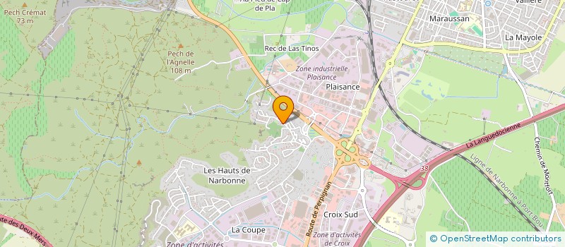 localisation de l'entreprise MONSIEUR TEODOR LICA  NARBONNE