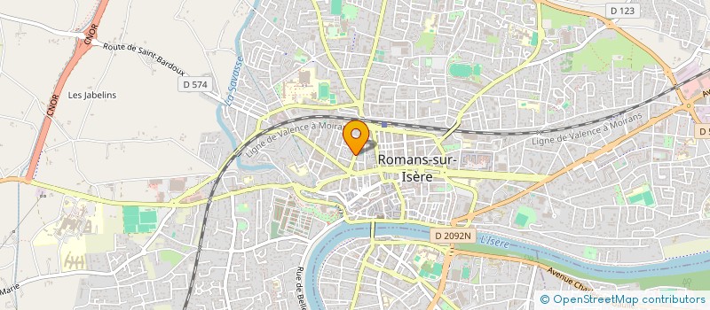 localisation de l'entreprise MONSIEUR TEODOR NIKOLOV  ROMANS-SUR-ISERE