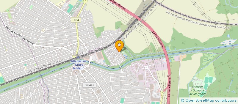 localisation de l'entreprise MONSIEUR TEODORO RATA KAOKO  VILLEPARISIS