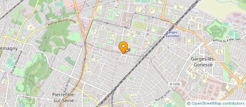 localisation de l'entreprise MONSIEUR TEODULSON MARDARGENT  SARCELLES