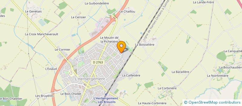 localisation de l'entreprise MONSIEUR TEOH MERLING  L'HERBERGEMENT