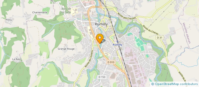 localisation de l'entreprise MONSIEUR TEOLOR KRASNIQI  RUMILLY