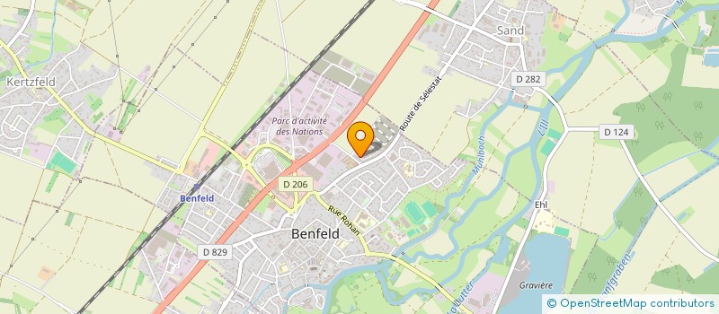 localisation de l'entreprise MONSIEUR TEOMAN DOGAN  BENFELD