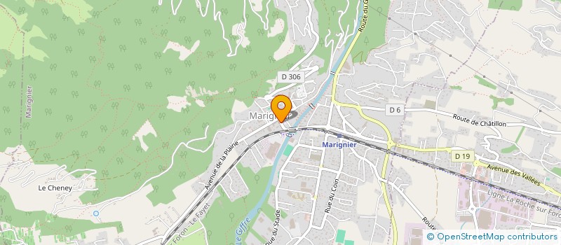 localisation de l'entreprise MONSIEUR TEOMAN KESER  MARIGNIER