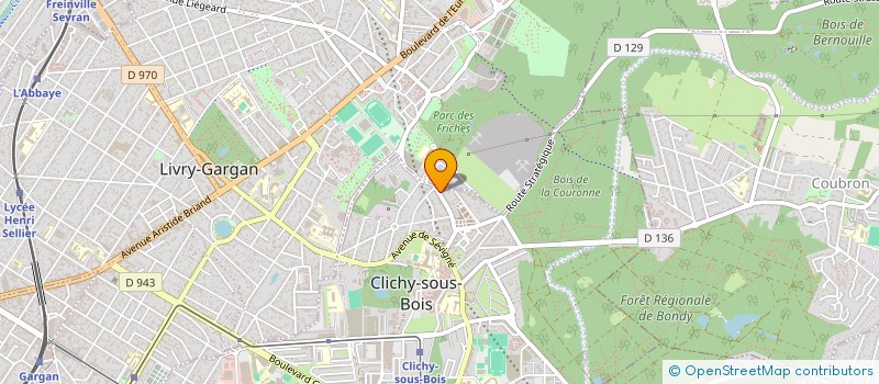 localisation de l'entreprise MONSIEUR TEOMAN KOYUNCU  CLICHY-SOUS-BOIS