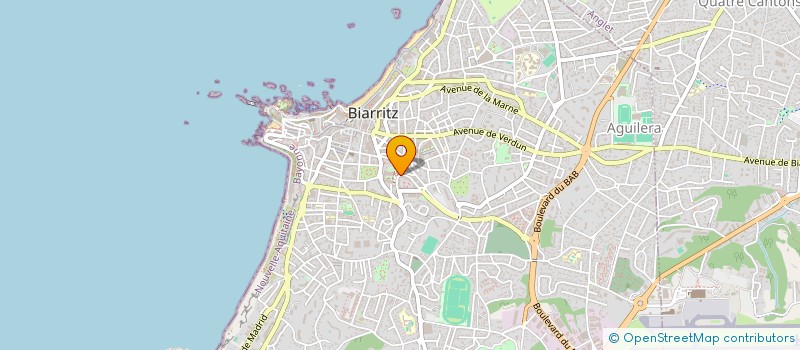 localisation de l'entreprise MONSIEUR TEOPHILE POLI à BIARRITZ