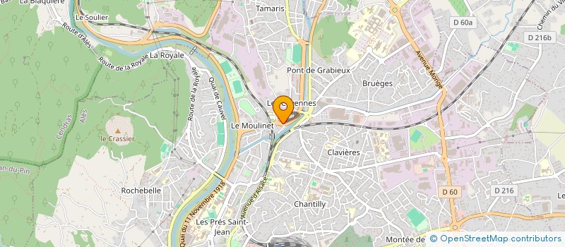 localisation de l'entreprise MONSIEUR TERCIO CARREIRO AMARAL à ALES