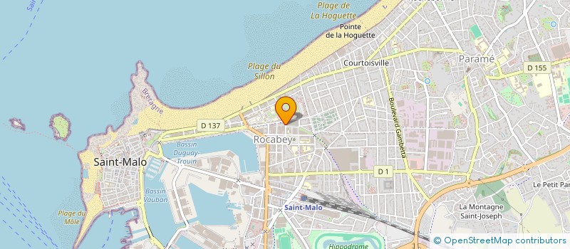 localisation de l'entreprise MONSIEUR TERENCE ALLARD  SAINT-MALO