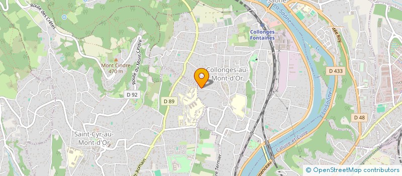 localisation de l'entreprise MONSIEUR TERENCE AVOINE  COLLONGES-AU-MONT-D'OR