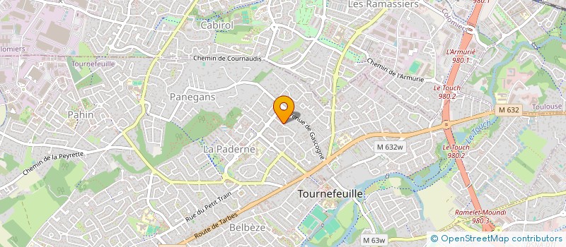 localisation de l'entreprise MONSIEUR TERENCE BASART à TOURNEFEUILLE