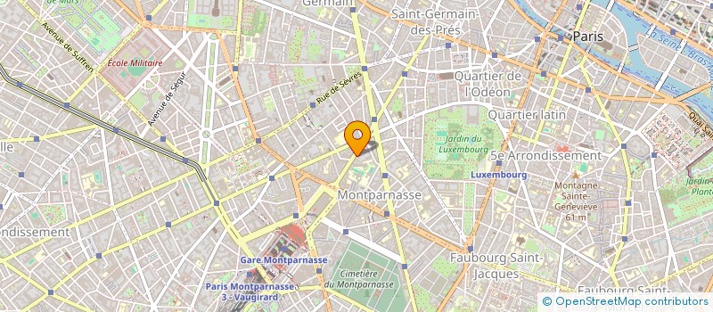 localisation de l'entreprise MONSIEUR TERENCE BESSON  PARIS