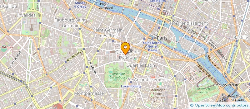 localisation de l'entreprise MONSIEUR TERENCE BUCHER  PARIS