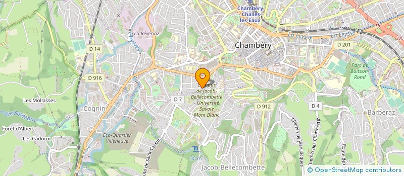 localisation de l'entreprise MONSIEUR TERENCE COLLOMBET  CHAPAREILLAN