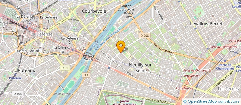 localisation de l'entreprise MONSIEUR TERENCE FREDJ à NEUILLY-SUR-SEINE
