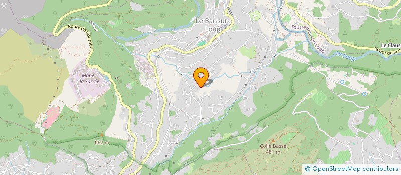 localisation de l'entreprise MONSIEUR TERENCE GILMORE  VALBONNE