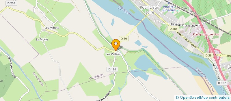 localisation de l'entreprise MONSIEUR TERENCE JALQUIN à POUILLY-SUR-LOIRE