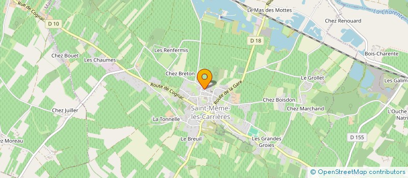 localisation de l'entreprise MONSIEUR TERENCE KEEP à SAINT-MEME-LES-CARRIERES