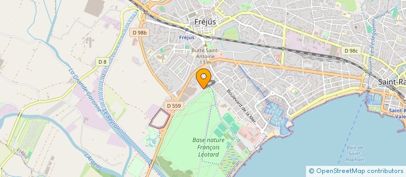 localisation de l'entreprise MONSIEUR TERENCE MAKENGO à FREJUS