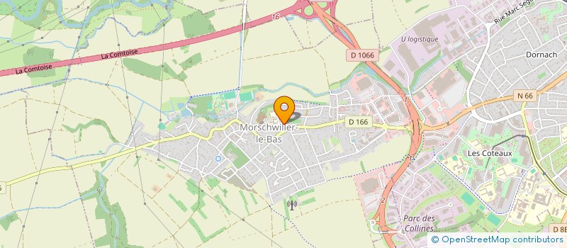 localisation de l'entreprise MONSIEUR TERENCE MARCHAL  MORSCHWILLER-LE-BAS