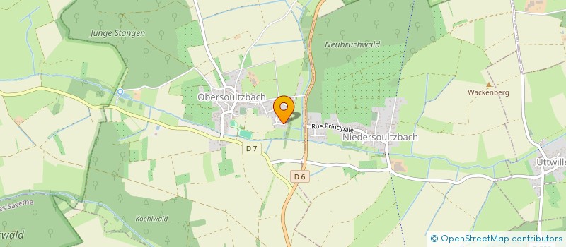 localisation de l'entreprise MONSIEUR TERENCE MARTIN  OBERSOULTZBACH