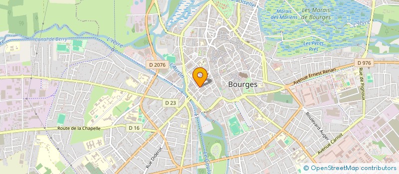 localisation de l'entreprise MONSIEUR TERENCE MEUNIER à BOURGES
