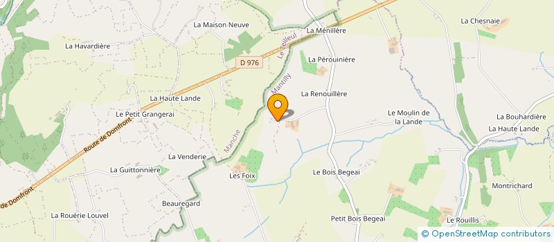 localisation de l'entreprise MONSIEUR TERENCE MOORE à SAINT-FRAIMBAULT
