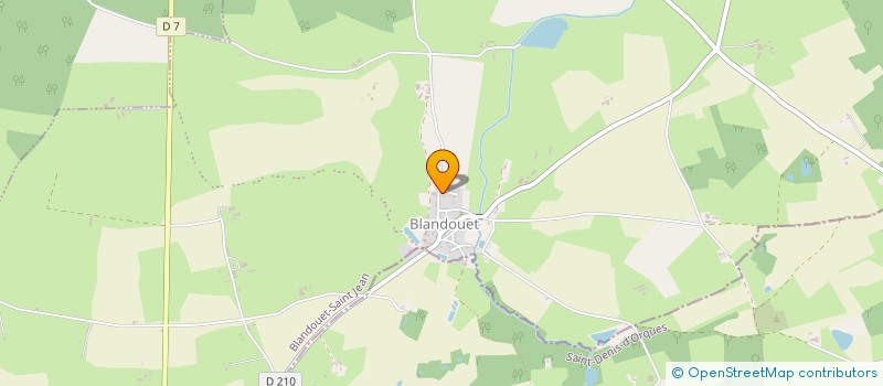 localisation de l'entreprise MONSIEUR TERENCE PARADA  BLANDOUET-SAINT JEAN