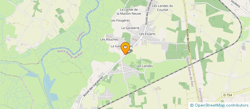 localisation de l'entreprise MONSIEUR TERENCE RENAUDEAU  NOTRE-DAME-DE-RIEZ