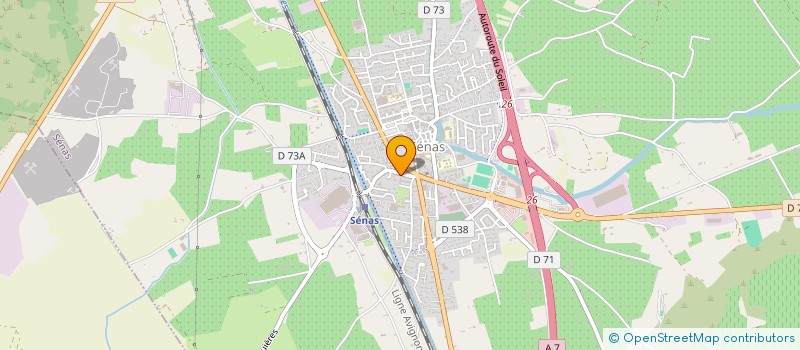 localisation de l'entreprise MONSIEUR TERENCE SICHLER  SENAS