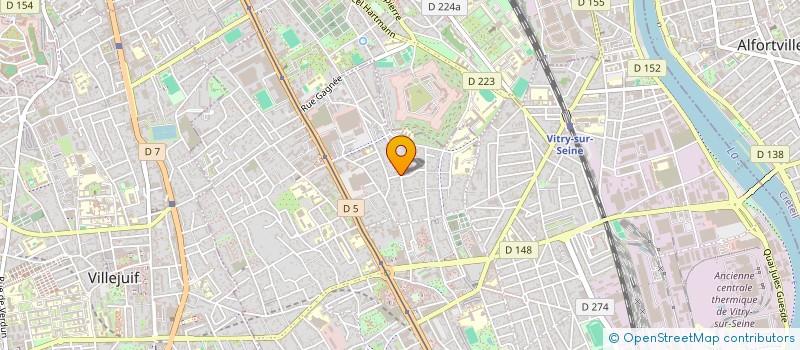 localisation de l'entreprise MONSIEUR TERENCE TARLIER  VITRY-SUR-SEINE