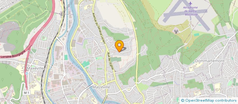 localisation de l'entreprise MONSIEUR TERENCE TRICHARD  MALZEVILLE