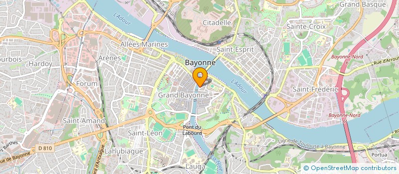 localisation de l'entreprise MONSIEUR TERENCE WILLS à BAYONNE