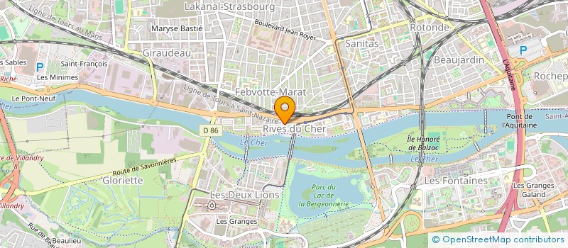 localisation de l'entreprise MONSIEUR TEREZ RIZVANOVIC à TOURS