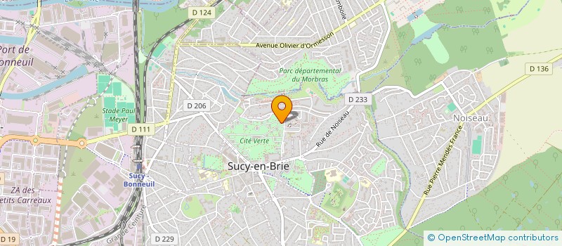 localisation de l'entreprise MONSIEUR TERIK SENE  SUCY-EN-BRIE